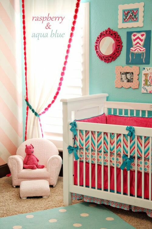 colorful nursery design