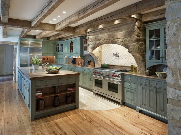 italian farmhouse kitchen design