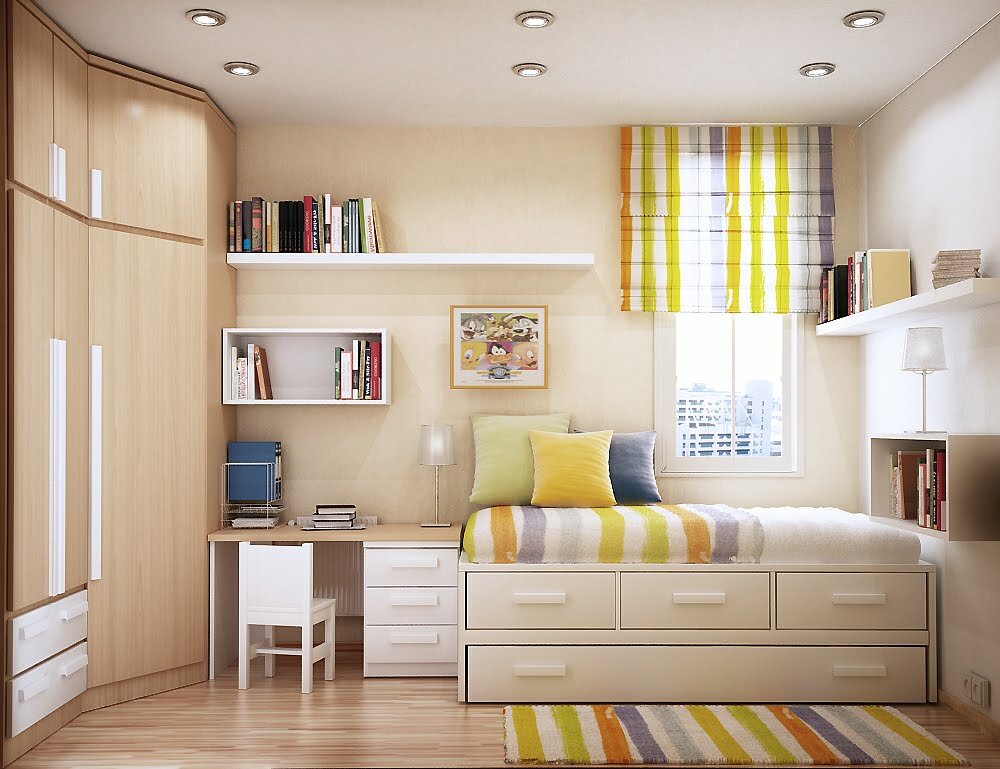 room decorating ideas for small spaces