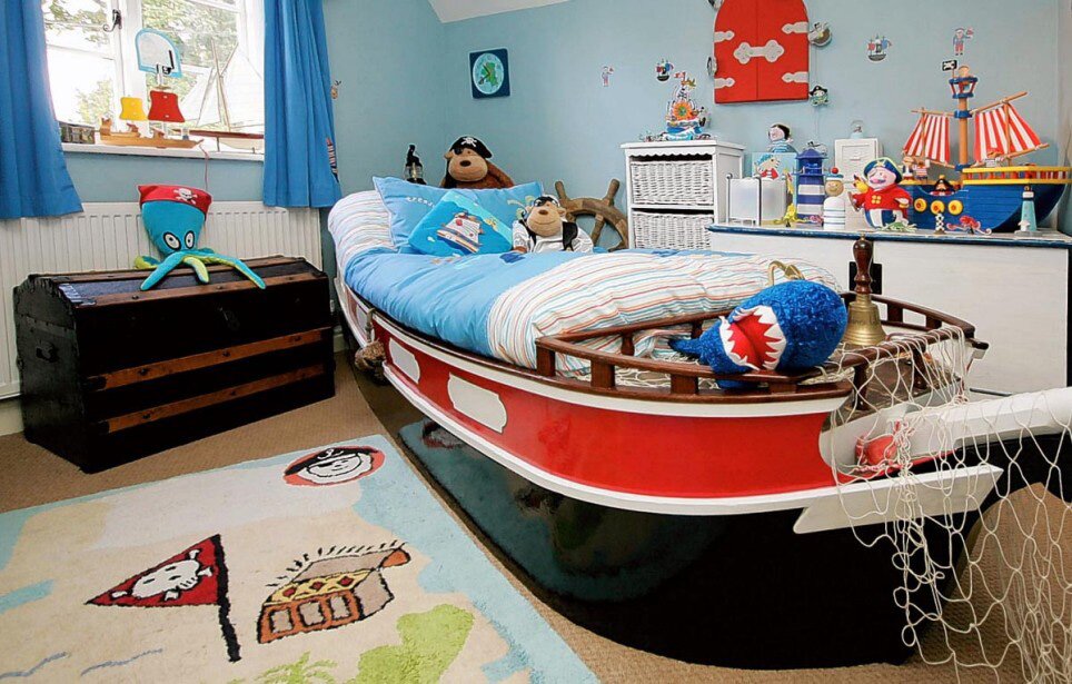 sailor themed kids room