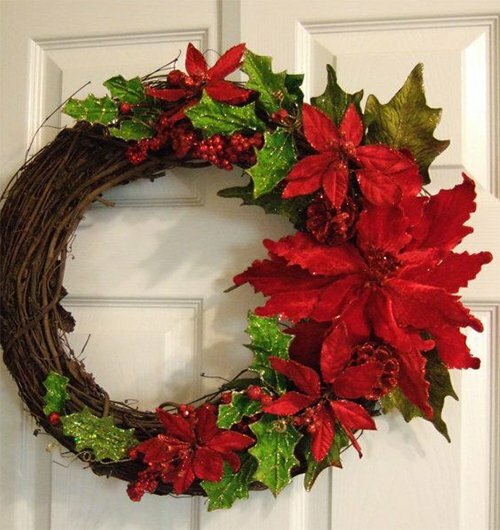 amazing wreath design for christmas