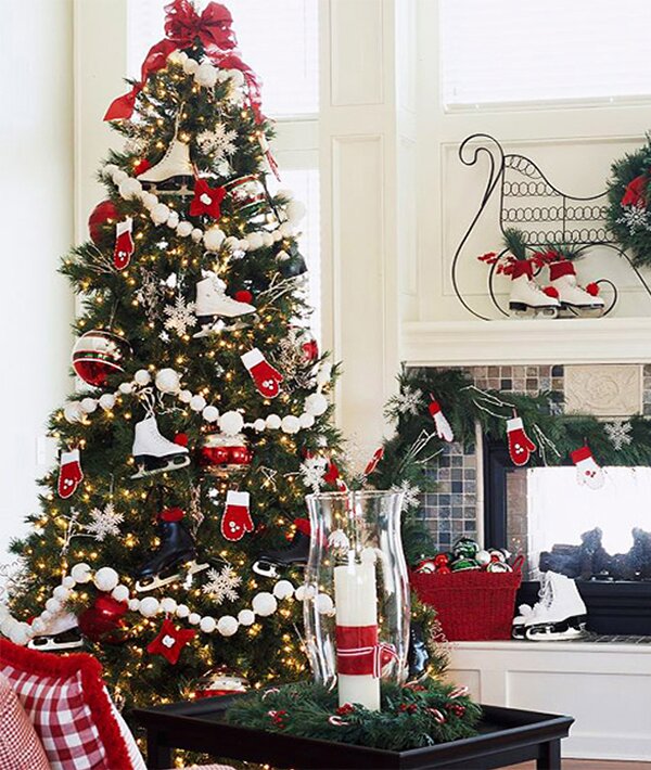 beautiful christmas tree decor