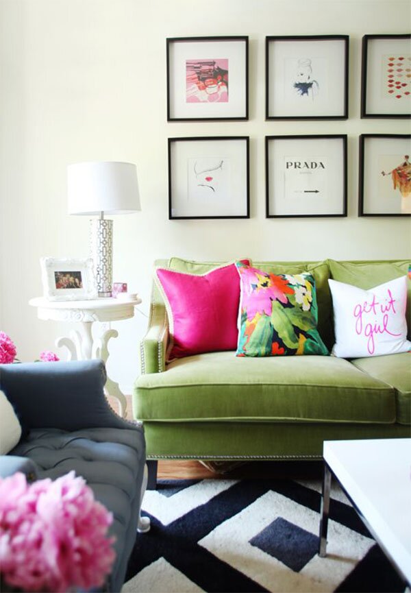 bright living room