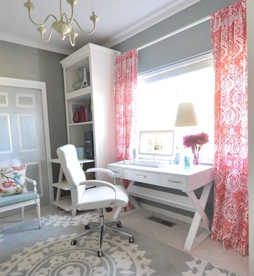 chic home office design