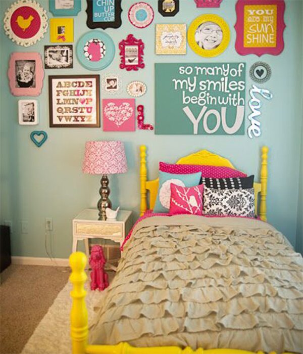 colorful kid's bedroom idea