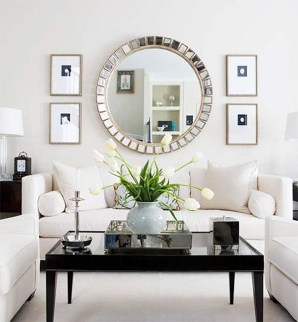 living room mirror