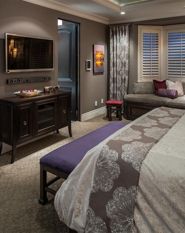 luxury master bedroom decor