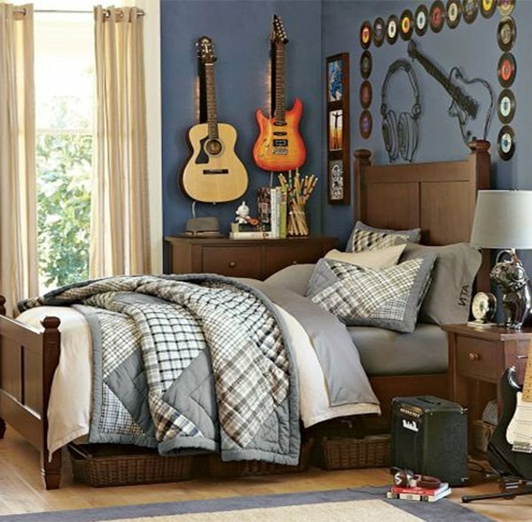 teenage boy's bedroom design