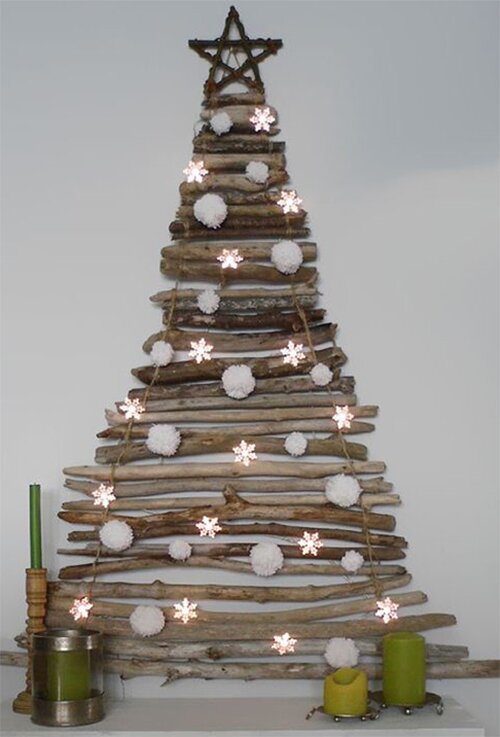 unusual creative christmas tree design