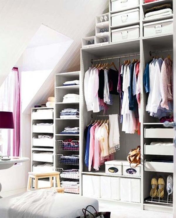 wardrobe idea for under the stair