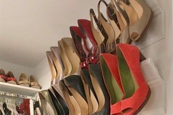 creative shoe storage idea