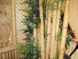 decorating with bamboo