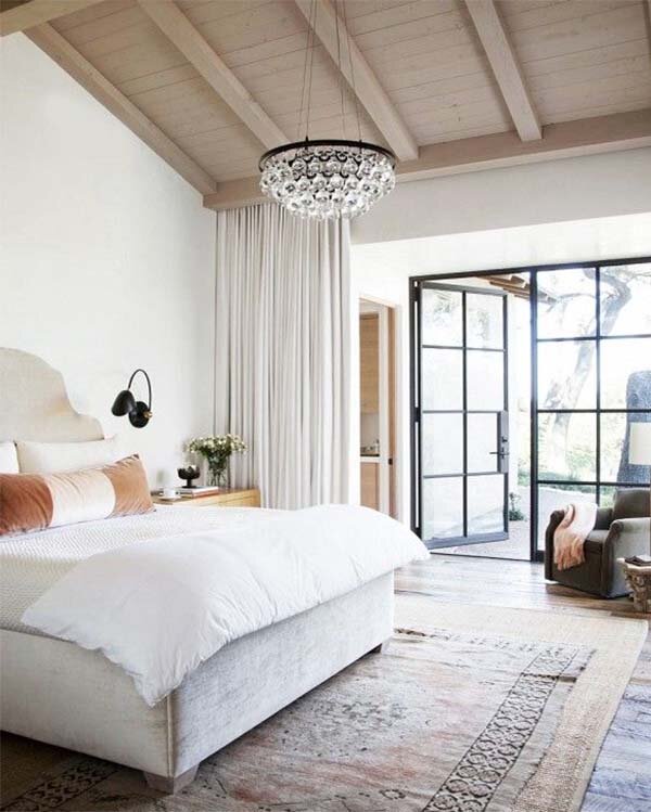 large natural master bedroom design