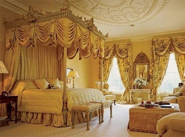 large victorian bedroom design