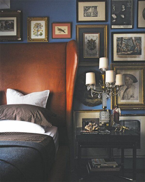 masculine bedroom decorating