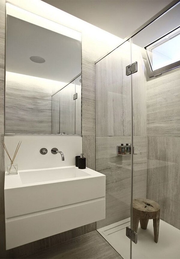 modern small bathroom design