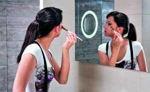 technology in mirror for bathroom design