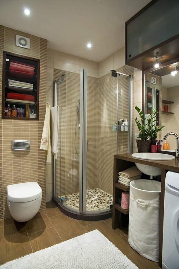 stylish small bathroom idea