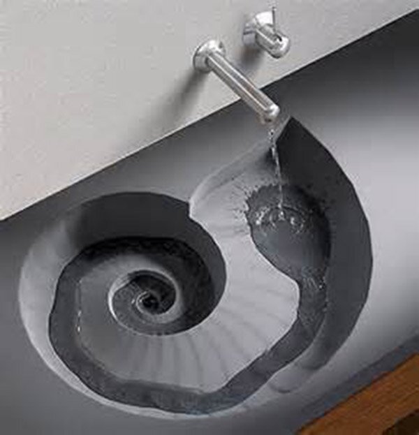 very creative bathroom sink design