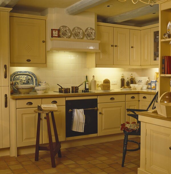 all yellow kitchen design