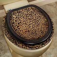 animal toilet seat