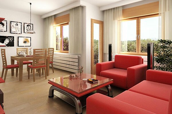 stylish living room interior design