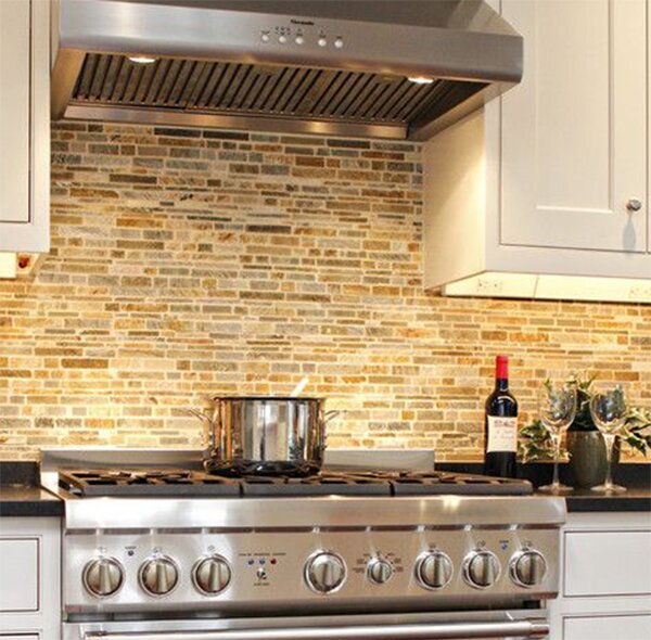 chic kitchen backsplash