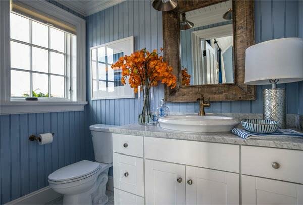 Gray Blue Color Combinations for Bathrooms